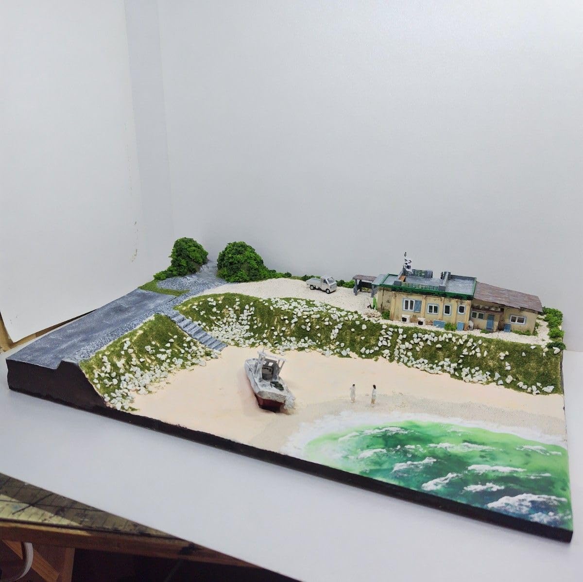 孤島（コトー）の診療所！ プレミアムver　復刻製作！ ジオラマ模型 孤島の診療所｜ 孤島（コトー）の診療所